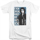Rocky Horror Picture Show Shirt Face Ache Tall White T-Shirt
