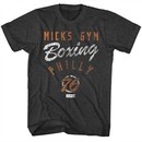 Rocky Shirt Mick's Boxing Gym Charcoal Heather T-Shirt
