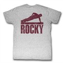 Rocky Shirt One Arm Pushup Athletic Heather T-Shirt