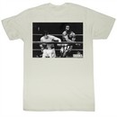 Rocky T-shirt Boxer WAAAPOWW! Adult White Tee Shirt
