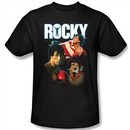 Rocky T-shirt I Did It Classic Adult Black Tee Shirt