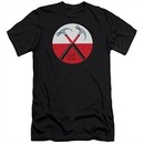 Roger Waters Slim Fit Shirt The Wall Hammers Black T-Shirt