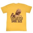 Sanford & Son Shirt Shoe Size Gold T-Shirt
