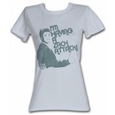 Saved By The Bell Juniors Shirt Zach Attack Silver Tee T-Shirt