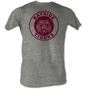 Saved By The Bell Shirt Bayside Tigers Adult Gray Heather Tee T-Shirt