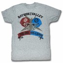 Saved By The Bell Shirt Rivalry Adult Heather Grey Tee T-Shirt
