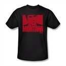 Scarface Shirt Montana Face Adult Black Tee T-Shirt