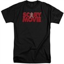 Scary Movie Shirt Logo Tall Black T-Shirt