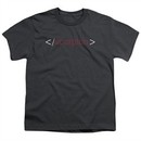 Scorpion Kids Shirt Logo Charcoal T-Shirt