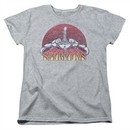 Scorpions Womens Shirt Distressed Logo Athletic Heather T-Shirt