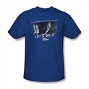 Scott Pilgrim Vs. The World Shirt Beef Adult Royal Blue Tee T-Shirt