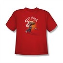Scott Pilgrim Vs. The World Shirt Kids Scott Poster Red Youth Tee T-Shirt