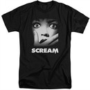 Scream Shirt Movie Poster Tall Black T-Shirt