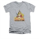 She-Ra Shirt Slim Fit V-Neck Rough Ra Athletic Heather Tee T-Shirt