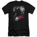 Sin City  Slim Fit Shirt Movie Poster Black T-Shirt
