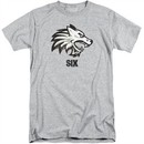 Six A&E TV Show Shirt Wolf Athletic Heather Tall T-Shirt