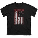 Skid Row Kids Shirt Flagged Black T-Shirt