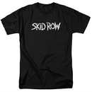 Skid Row Shirt Logo Black T-Shirt