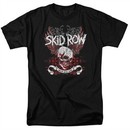 Skid Row Shirt Winged Skull Black T-Shirt