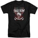 Skid Row Shirt Winged Skull Black Tall T-Shirt