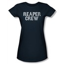 Sons Of Anarchy Shirt Juniors Reaper Crew Navy Tee T-Shirt
