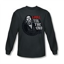 Sons Of Anarchy Shirt Loyal Long Sleeve Charcoal Tee T-Shirt