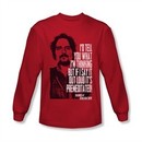 Sons Of Anarchy Shirt Premeditated Long Sleeve Red Tee T-Shirt