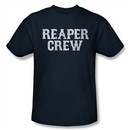 Sons Of Anarchy Shirt Reaper Crew Adult Navy Tee T-Shirt