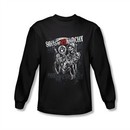 Sons Of Anarchy Shirt Reaper Logo Long Sleeve Black Tee T-Shirt