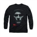 Sons Of Anarchy Shirt Skull Face Long Sleeve Black Tee T-Shirt