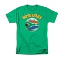 South Africa Soccer Futbol Shirt Adult Kelly Green Tee T-Shirt