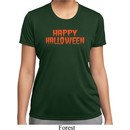 Spooky Happy Halloween Ladies Dry Wicking T-shirt