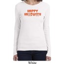 Spooky Happy Halloween Ladies Long Sleeve