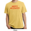 Spooky Happy Halloween Pigment Dyed T-shirt