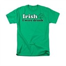 St. Patrick's Day Shirt Irish  Adult Kelly Green Tee T-Shirt