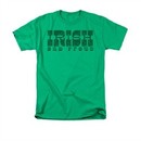 St. Patrick's Day Shirt Irish And Proud Adult Kelly Green Tee T-Shirt