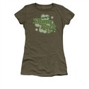 St. Patrick's Day Shirt Juniors Lucky's Shamrock Green Tee T-Shirt