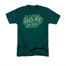 St. Patrick's Day Shirt Rub Me Adult Hunter Green Tee T-Shirt