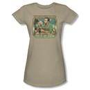 Star Trek Juniors Shirt Crazy Delicious Safari Green T-shirt Tee
