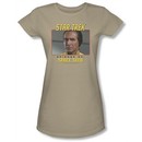 Star Trek Juniors Shirt Space Seed Safari Green T-Shirt Tee