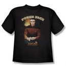 Star Trek Kids Shirt Poker Face Black Youth Tee T-Shirt