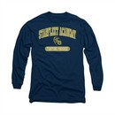 Star Trek Shirt Academy Logo Long Sleeve Navy Tee T-Shirt