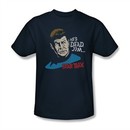 Star Trek Shirt He's Dead Jim Navy T-Shirt