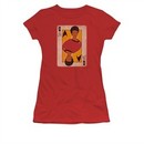 Star Trek Shirt Juniors Queen Red T-Shirt