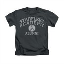 Star Trek Shirt Kids Alumni Charcoal T-Shirt