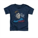 Star Trek Shirt Kids He's Dead Jim Navy T-Shirt
