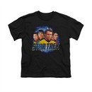 Star Trek Shirt Kids The Boys Black T-Shirt