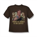Star Trek Shirt Kids Tribble Coffee Brown T-Shirt