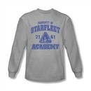 Star Trek Shirt Property Of Long Sleeve Athletic Heather Tee T-Shirt