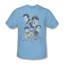 Star Trek Shirt Retro Crew Light Blue T-Shirt